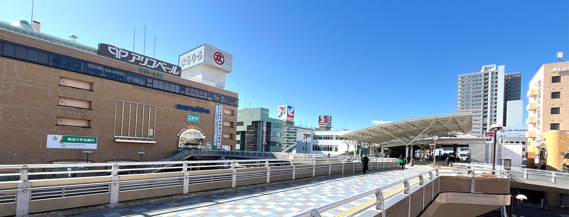 JR上尾駅（東口）写真